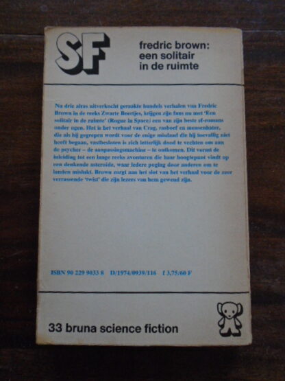 Fredric Brown - Een solitair in de ruimte