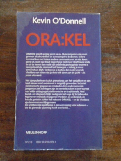 Kevin O'Donnel - ORA:KEL